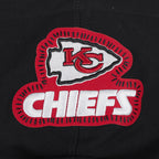 NFL KANSAS CITY CHIEFS DIY PICK STITCH CHANDAIL À CAPUCHON EN MAILLE DOUBLE POUR HOMME (NOIR)