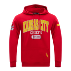NFL KANSAS CITY CHIEFS CITY ARCH CHANDAIL À CAPUCHON EN MOLLETON POUR HOMME (ROUGE)