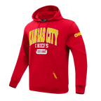 NFL KANSAS CITY CHIEFS CITY ARCH CHANDAIL À CAPUCHON EN MOLLETON POUR HOMME (ROUGE)