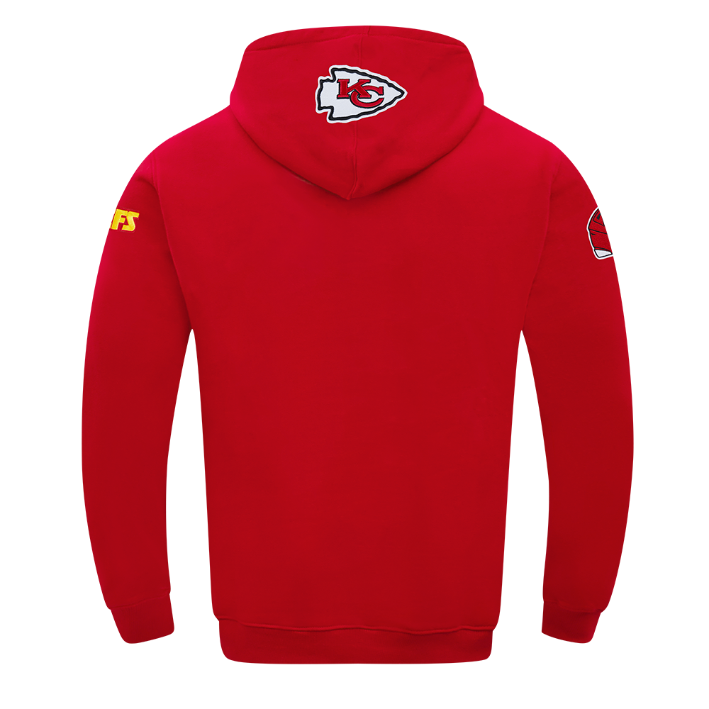 NFL KANSAS CITY CHIEFS CITY ARCH CHANDAIL À CAPUCHON EN MOLLETON POUR HOMME (ROUGE)