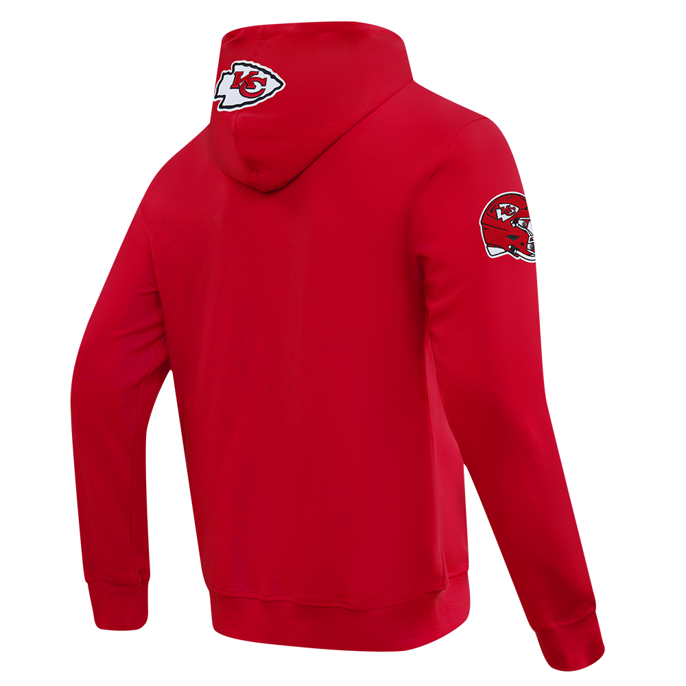 NFL KANSAS CITY CHIEFS CITY ARCH CHANDAIL À CAPUCHON EN MOLLETON POUR HOMME (ROUGE)