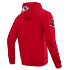 NFL KANSAS CITY CHIEFS CITY ARCH CHANDAIL À CAPUCHON EN MOLLETON POUR HOMME (ROUGE)