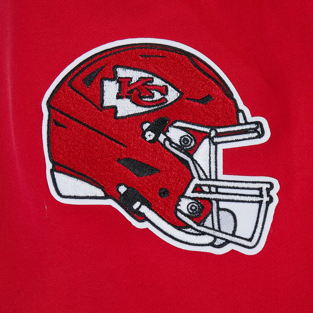 NFL KANSAS CITY CHIEFS CITY ARCH CHANDAIL À CAPUCHON EN MOLLETON POUR HOMME (ROUGE)