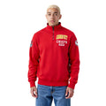 NFL KANSAS CITY CHIEFS CITY ARCH HAUT EN MOLLETON À GLISSIÈRE AU QUART POUR HOMME (ROUGE)