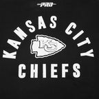 NFL KANSAS CITY CHIEFS CHANDAIL À CAPUCHON À GLISSIÈRE POUR HOMME (NOIR)