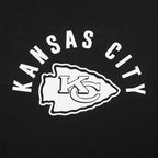 NFL KANSAS CITY CHIEFS CHANDAIL À CAPUCHON À GLISSIÈRE POUR HOMME (NOIR)