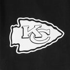 NFL KANSAS CITY CHIEFS CHANDAIL À CAPUCHON À GLISSIÈRE POUR HOMME (NOIR)