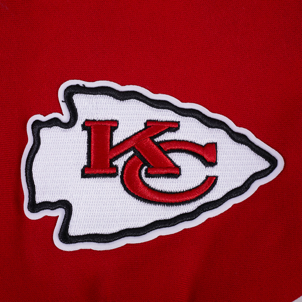 NFL KANSAS CITY CHIEFS PLAYBACK MEN'S PULL OVER HOODIE (RED)