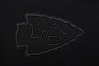 NFL KANSAS CITY CHIEFS NEUTRAL CHANDAIL À COL ROND EN MOLLETON À ÉPAULES TOMBANTES (NOIR)