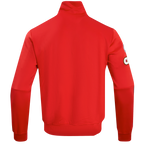 NFL KANSAS CITY CHIEFS CLASSIC VESTE D'ENTRAÎNEMENT EN MAILLE DOUBLE POUR HOMME (ROUGE)
