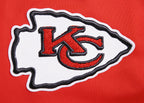 NFL KANSAS CITY CHIEFS CLASSIC VESTE D'ENTRAÎNEMENT EN MAILLE DOUBLE POUR HOMME (ROUGE)