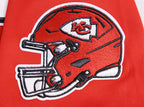 NFL KANSAS CITY CHIEFS CLASSIC VESTE D'ENTRAÎNEMENT EN MAILLE DOUBLE POUR HOMME (ROUGE)