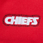 NFL KANSAS CITY CHIEFS DIY PICK STITCH BLOUSON COLLÉGIAL EN LAINE À BORDS CÔTELÉS POUR HOMME (ROUGE/BLANC)