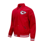 NFL KANSAS CITY CHIEFS CLASSIC CORDUROY MEN'S COAT (RED)