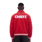NFL KANSAS CITY CHIEFS CLASSIC CORDUROY MEN'S COAT (RED)