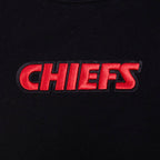 NFL KANSAS CITY CHIEFS WINGSPAN CHANDAIL À COL ROND EN MOLLETON POUR FEMME (NOIR)