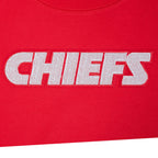NFL KANSAS CITY CHIEFS GAME DAY CLASSICS WOMEN'S DOUBLE KNIT CREWNECK (RED)