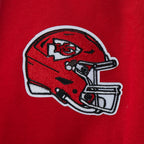 NFL KANSAS CITY CHIEFS PATRICK MAHOMES #15 CLASSIC PNN CHANDAIL À CAPUCHON COURT EN MOLLETON POUR FEMME (ROUGE)