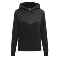 NFL KANSAS CITY CHIEFS TRIPLE BLACK CHANDAIL À CAPUCHON EN MOLLETON POUR FEMME (TRIPLE NOIR FEMME)