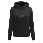 NFL KANSAS CITY CHIEFS TRIPLE BLACK CHANDAIL À CAPUCHON EN MOLLETON POUR FEMME (TRIPLE NOIR FEMME)