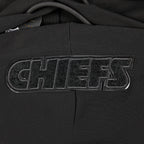 NFL KANSAS CITY CHIEFS TRIPLE BLACK CHANDAIL À CAPUCHON EN MOLLETON POUR FEMME (TRIPLE NOIR FEMME)