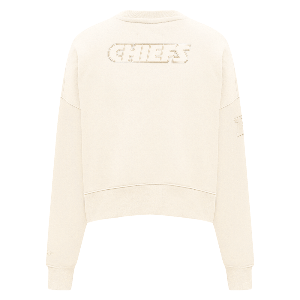NFL KANSAS CITY CHIEFS NEUTRAL CHANDAIL À COL ROND POUR FEMME (COQUILLE D'ŒUF)