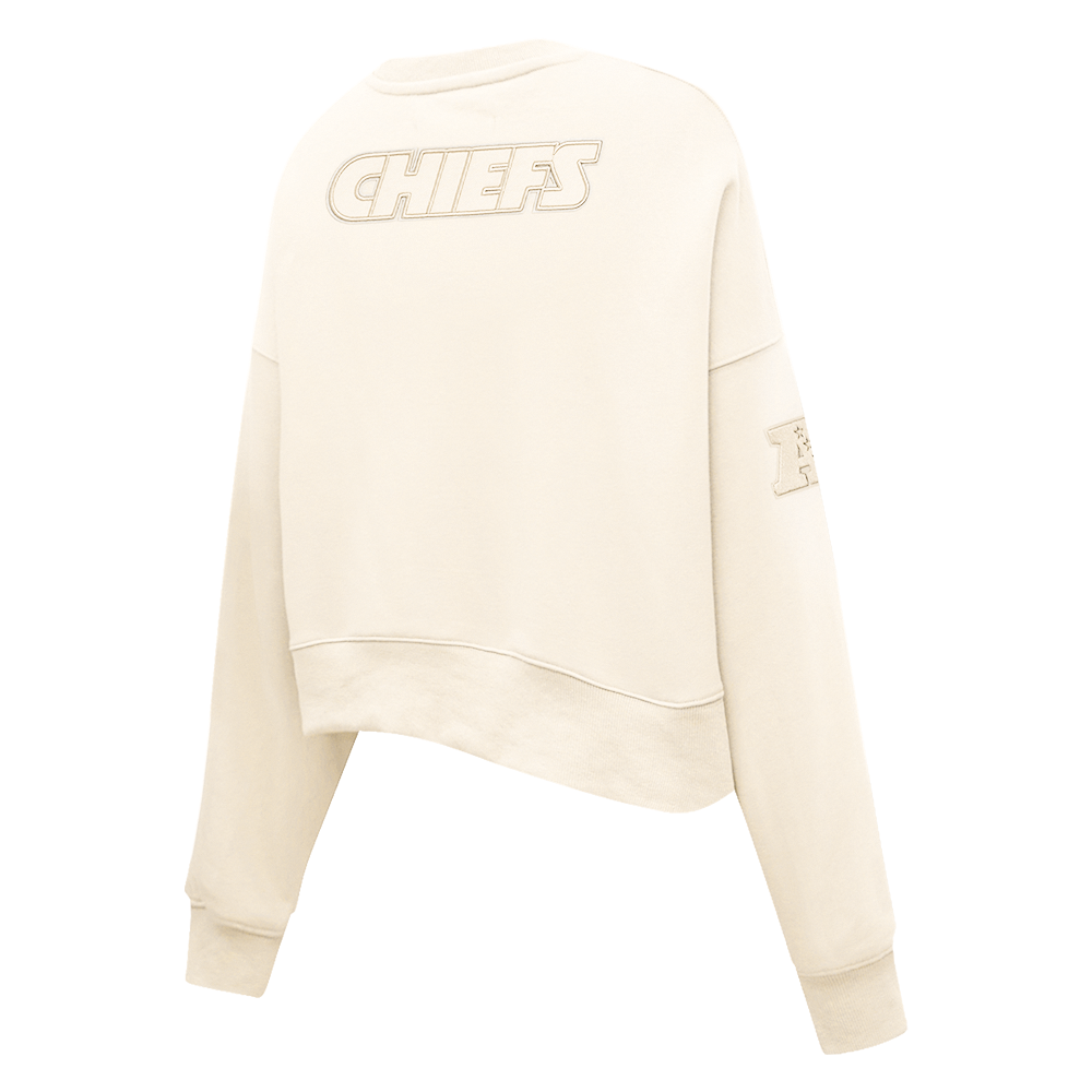 NFL KANSAS CITY CHIEFS NEUTRAL CHANDAIL À COL ROND POUR FEMME (COQUILLE D'ŒUF)