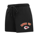 NFL KANSAS CITY CHIEFS CLASSIC WOMEN'S SHORT (BLACK)