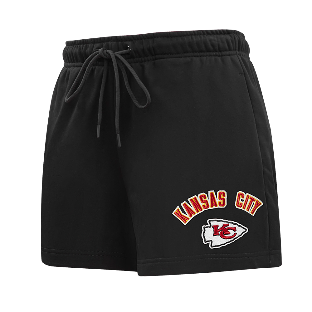 NFL KANSAS CITY CHIEFS CLASSIC WOMEN'S SHORT (BLACK)