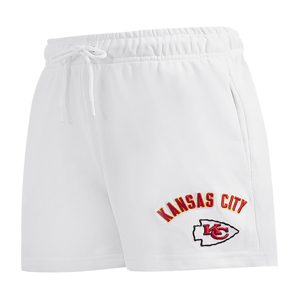 NFL KANSAS CITY CHIEFS CLASSIC SHORT POUR FEMME (BLANC)