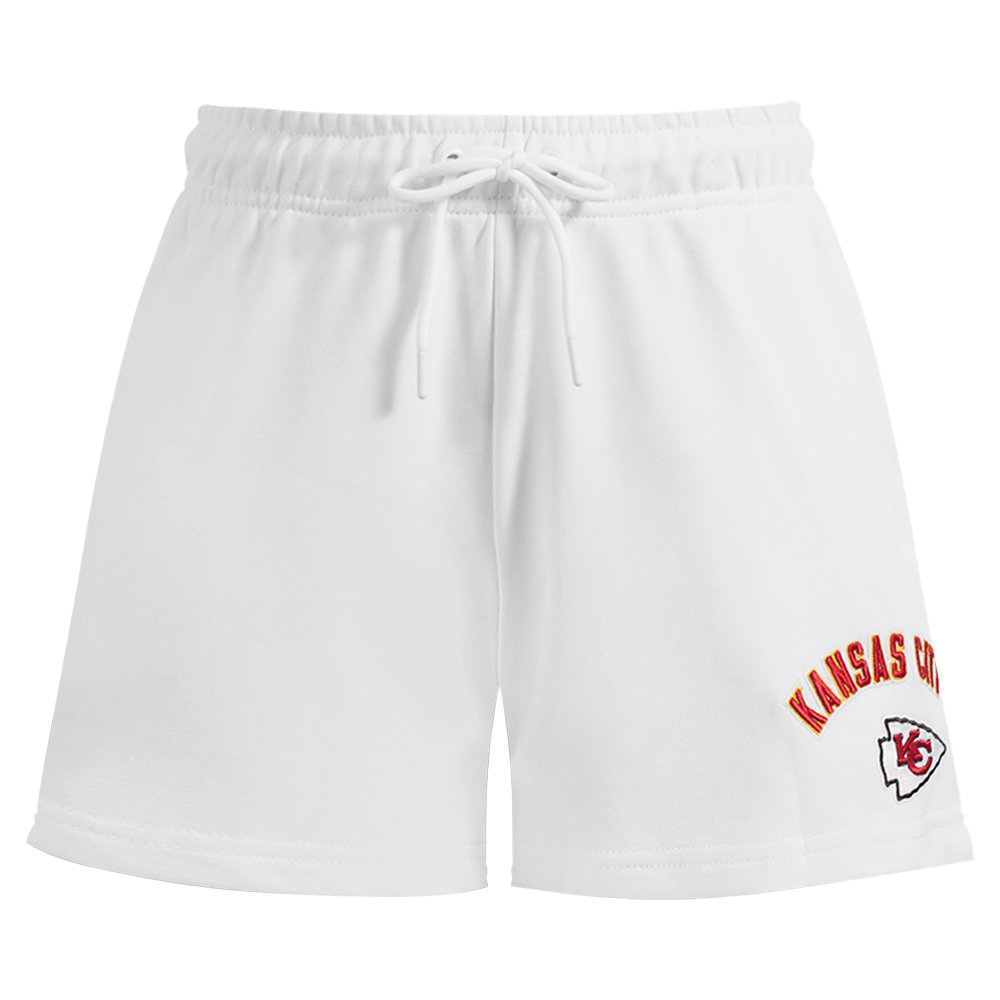 NFL KANSAS CITY CHIEFS CLASSIC WOMEN'S SHORT (WHITE)