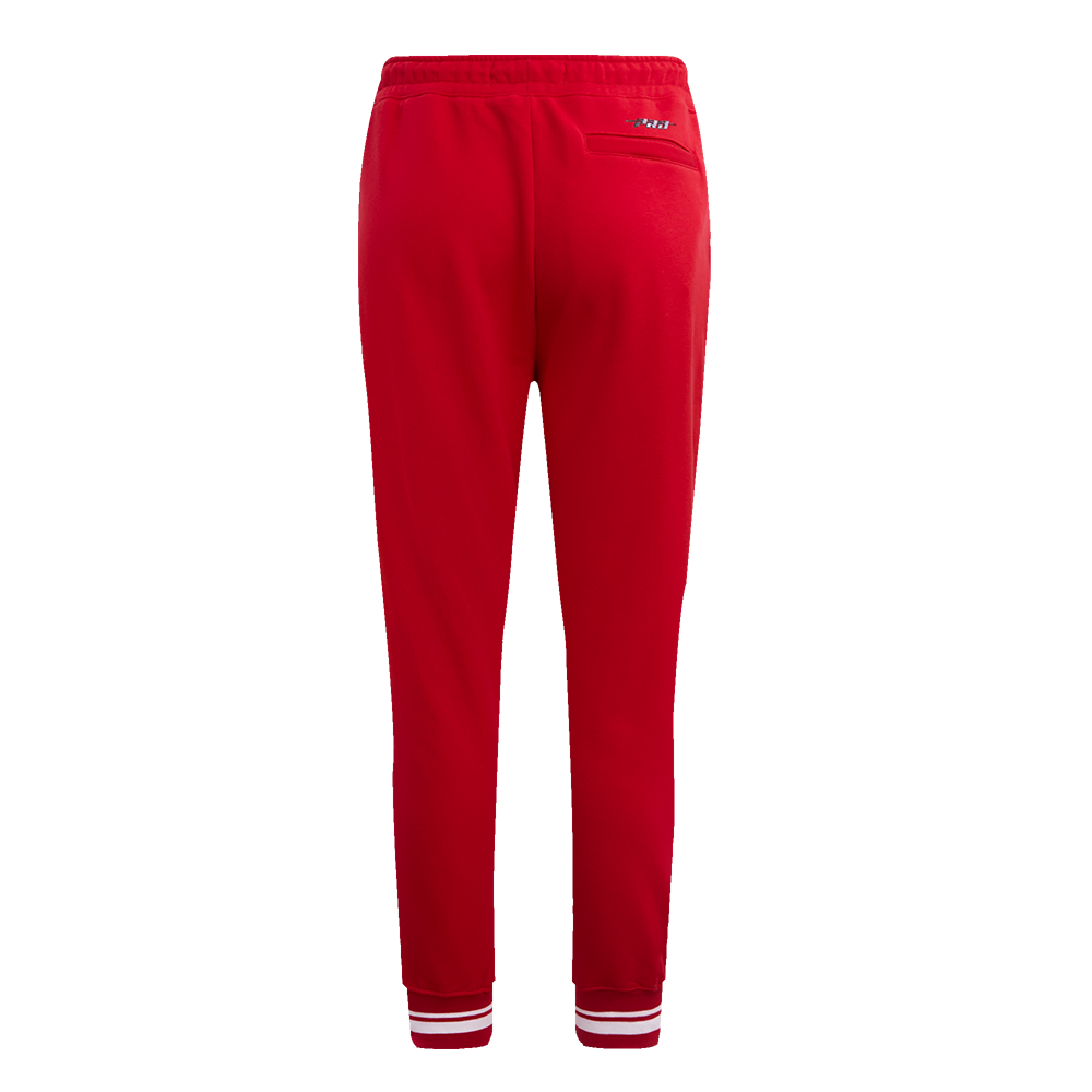 NFL KANSAS CITY CHIEFS RETRO CLASSIC PANTALON OUATÉ CÔTELÉ POUR FEMME (ROUGE)