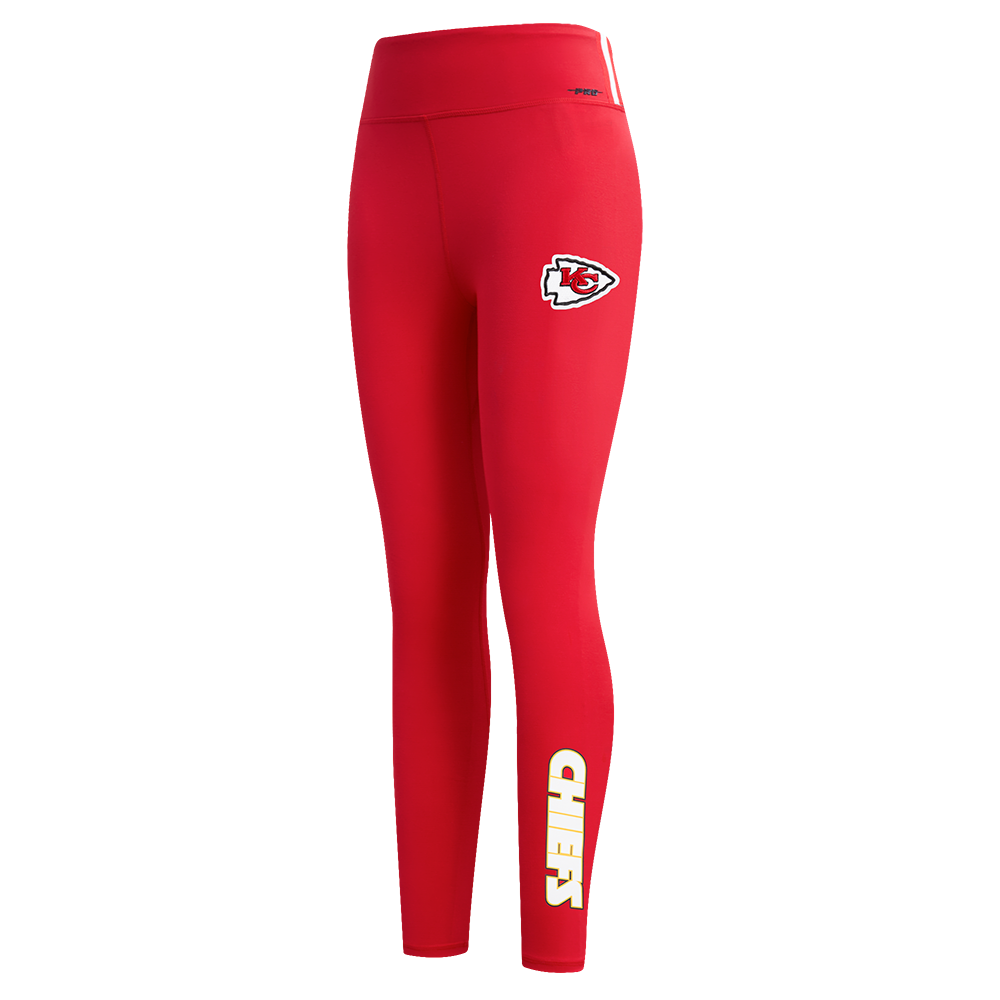 NFL KANSAS CITY CHIEFS CLASSIC WOMEN'S JERSEY LEGGING (RED)