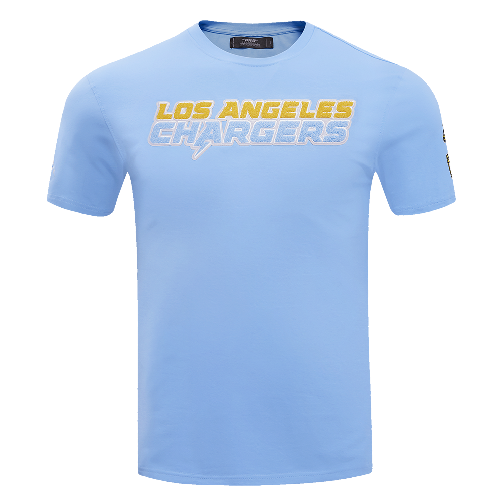 NFL LOS ANGELES CHARGERS CLASSIC CHENILLE MEN'S SJ TEE (UNIVERSITY BLUE)