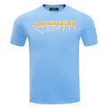 NFL LOS ANGELES CHARGERS CLASSIC CHENILLE MEN'S SJ TEE (UNIVERSITY BLUE)