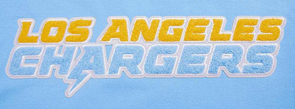 NFL LOS ANGELES CHARGERS CLASSIC CHENILLE MEN'S SJ TEE (UNIVERSITY BLUE)