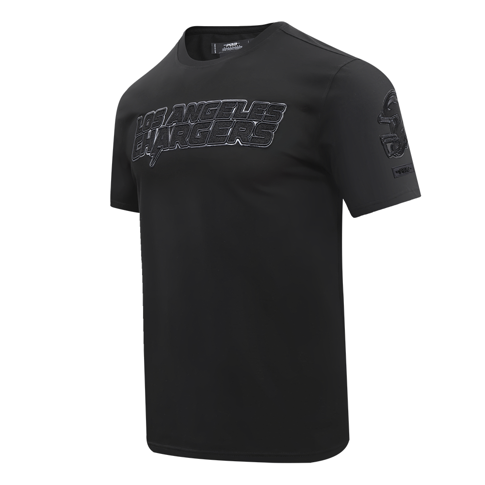 NFL LOS ANGELES CHARGERS TRIPLE BLACK MEN'S   TEE (TRIPLE BLACK)