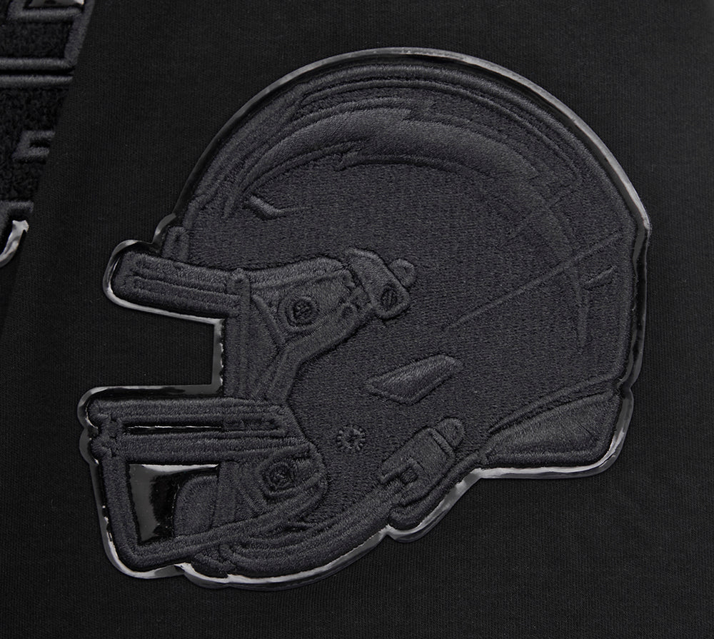 NFL LOS ANGELES CHARGERS TRIPLE BLACK T-SHIRT (TRIPLE NOIR)