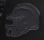 NFL LOS ANGELES CHARGERS TRIPLE BLACK T-SHIRT (TRIPLE NOIR)