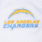 NFL LOS ANGELES CHARGERS MESH SHORT POUR HOMME (BLANC/BLEU UNIVERSITÉ)