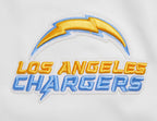 NFL LOS ANGELES CHARGERS CLASSIC CHENILLE CHANDAIL À CAPUCHON (BLANC)