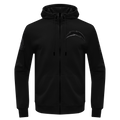 NFL LOS ANGELES CHARGERS TRIPLE BLACK CHANDAIL À CAPUCHON EN MAILLE DOUBLE À GLISSIÈRE POUR HOMME (TRIPLE NOIR)