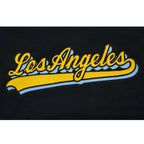 NFL LOS ANGELES CHARGERS SCRIPT TAIL BLOUSON COLLÉGIAL POUR HOMME (NOIR/BLANC)