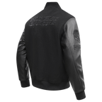 NFL LOS ANGELES CHARGERS TRIPLE BLACK MEN'S WOOL VARSITY JACKET (TRIPLE BLACK MEN'S)