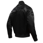 NFL LOS ANGELES CHARGERS TRIPLE BLACK MEN'S SATIN JACKET (TRIPLE BLACK MEN'S)