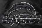 NFL LOS ANGELES CHARGERS TRIPLE BLACK MEN'S SATIN JACKET (TRIPLE BLACK MEN'S)
