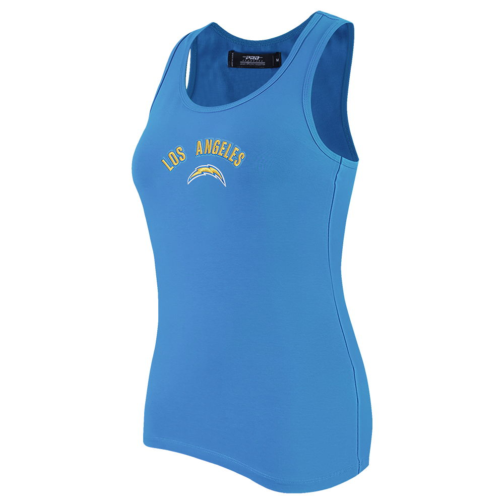 NFL LOS ANGELES CHARGERS CLASSIC WOMEN'S RACERBACK (UNIVERSITY BLUE)