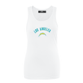 NFL LOS ANGELES CHARGERS CLASSIC CAMISOLE DOS NAGEUR POUR FEMME (BLANC)