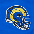 NFL LOS ANGELES RAMS CLASSIC MESH MEN'S SJ STRIPED TEE (ROYAL BLUE)