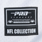 NFL LOS ANGELES RAMS CLASSIC MESH BUTTON DOWN SHIRT (WHITE/ROYAL BLUE)